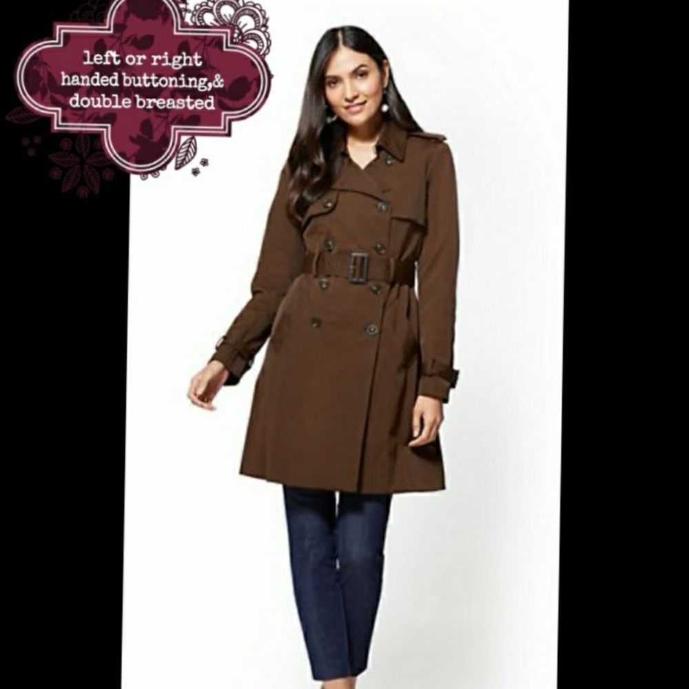 New York and Co double breasted coat
